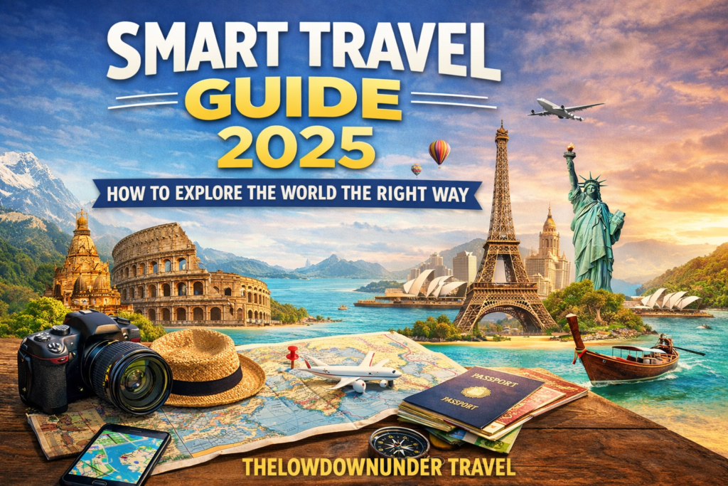 Smart Travel Guide 2025: How to Explore the World the Right Way (Thelowdownunder Travel)